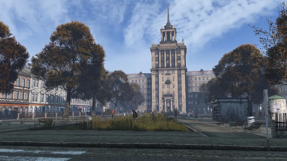 Ambiente rurale al tramonto in DayZ